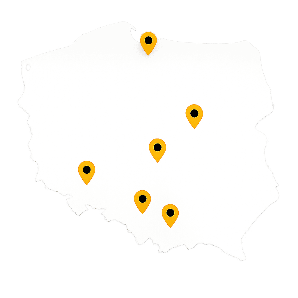 Mapa Polski